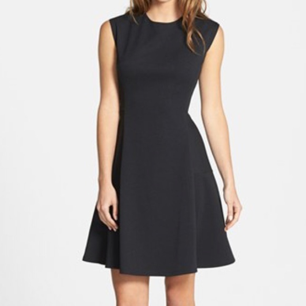 Halogen Black Career/Cocktail Dress Women Sz L